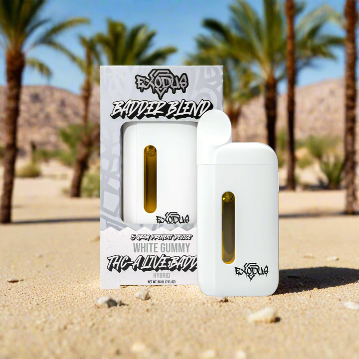 THCA Disposable - Exodus - 5 gram - White Gummy