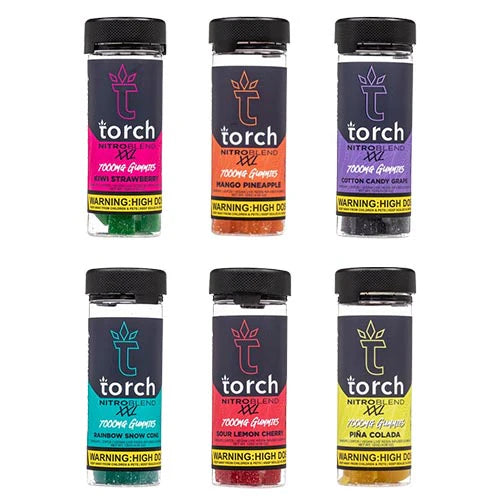 Torch Nitro Blend XXl Gummies - 350 mg each gummy