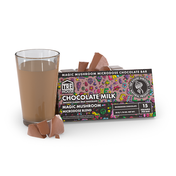 Magic Mushroom Chocolate Bars - Tre House -  Strong Dosage - 1 bar