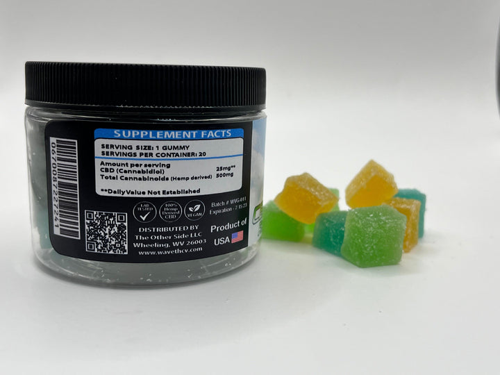 Wave - CBD Assorted Gummies - Blanq Diversified Distribution