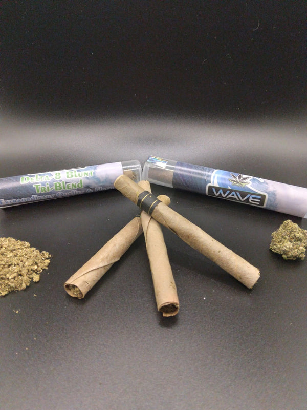 Wave - Delta 8 Hand Packed Blunts - Blanq Diversified Distribution